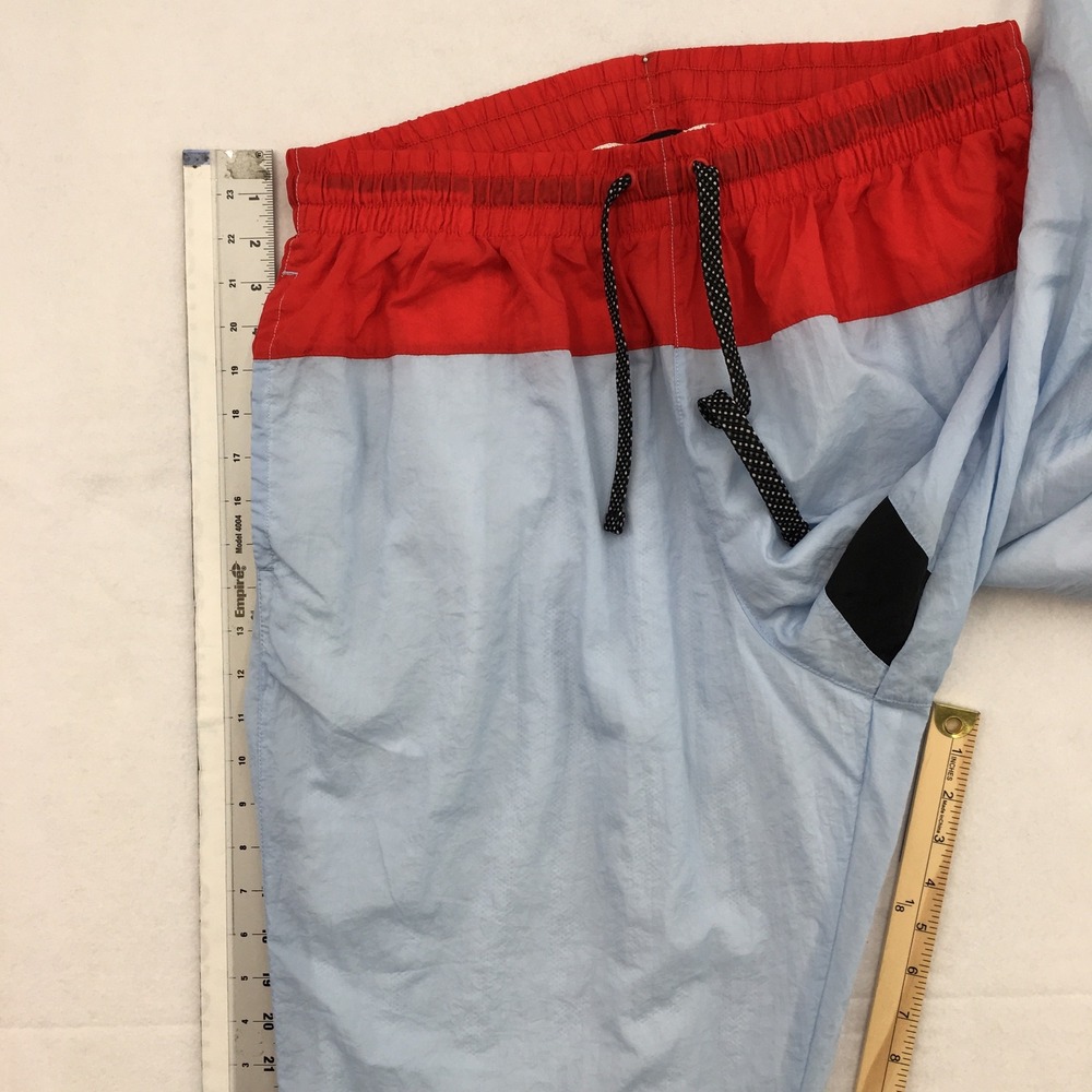 Nike Flight Series‎ Colorblock Track Pants Mens XL Blue CN8512 Nylon Joggers - Picture 6 of 7